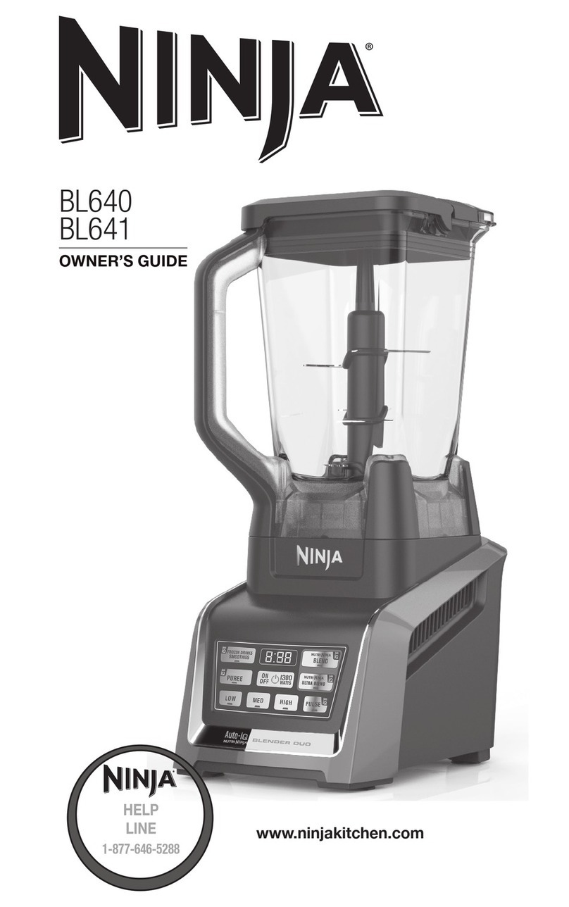 Ninja BL640 User manual