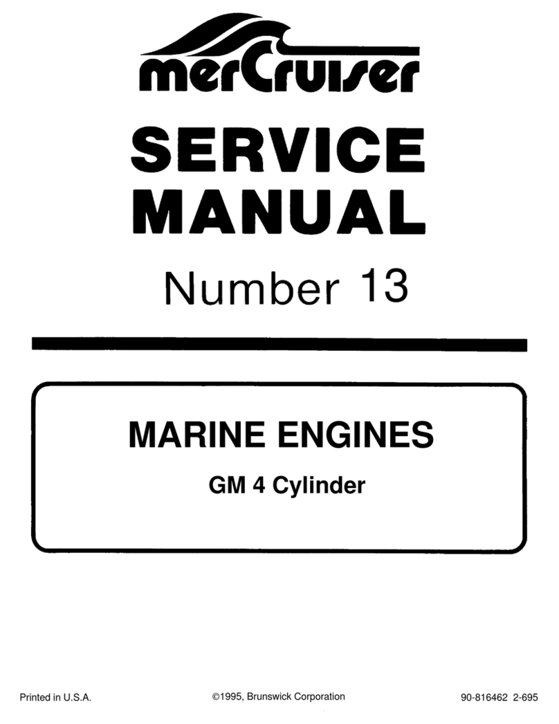 MerCruiser GM4 User manual