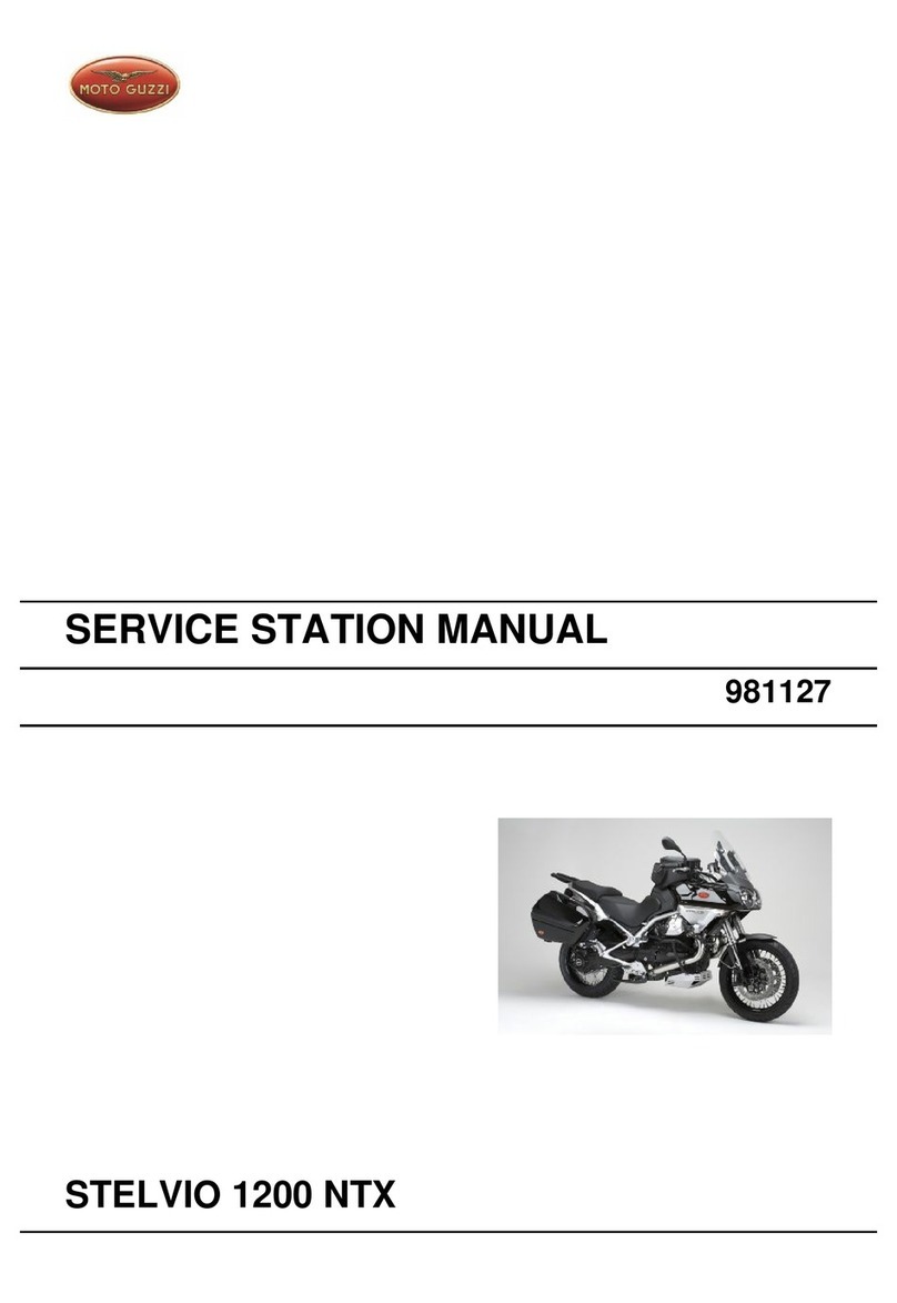 MOTO GUZZI Stelvio 1200 NTX Service manual