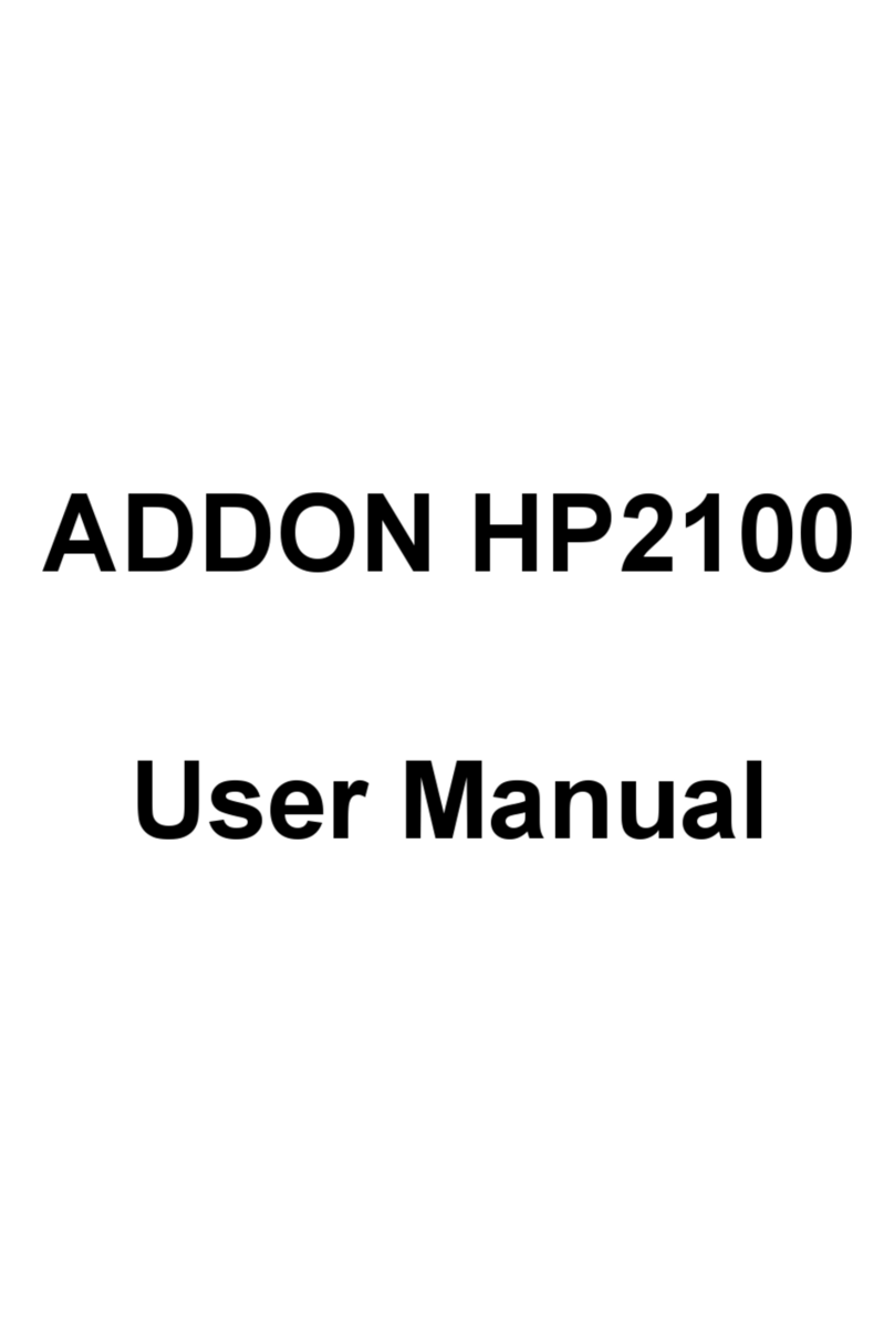 ADDON HP2100 user manual