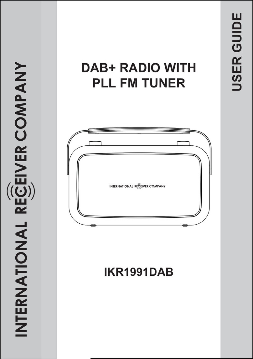 International Receiver Company IKR1991DAB user guide
