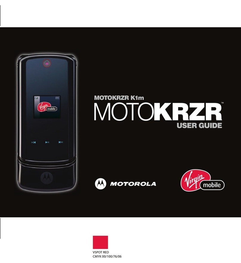 Motorola MOTOKRZR K1m User manual