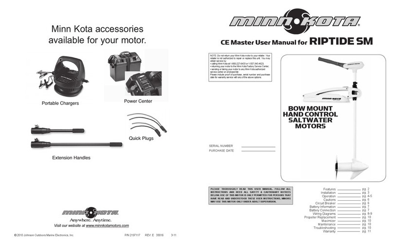 MINN KOTA CE Master user manual