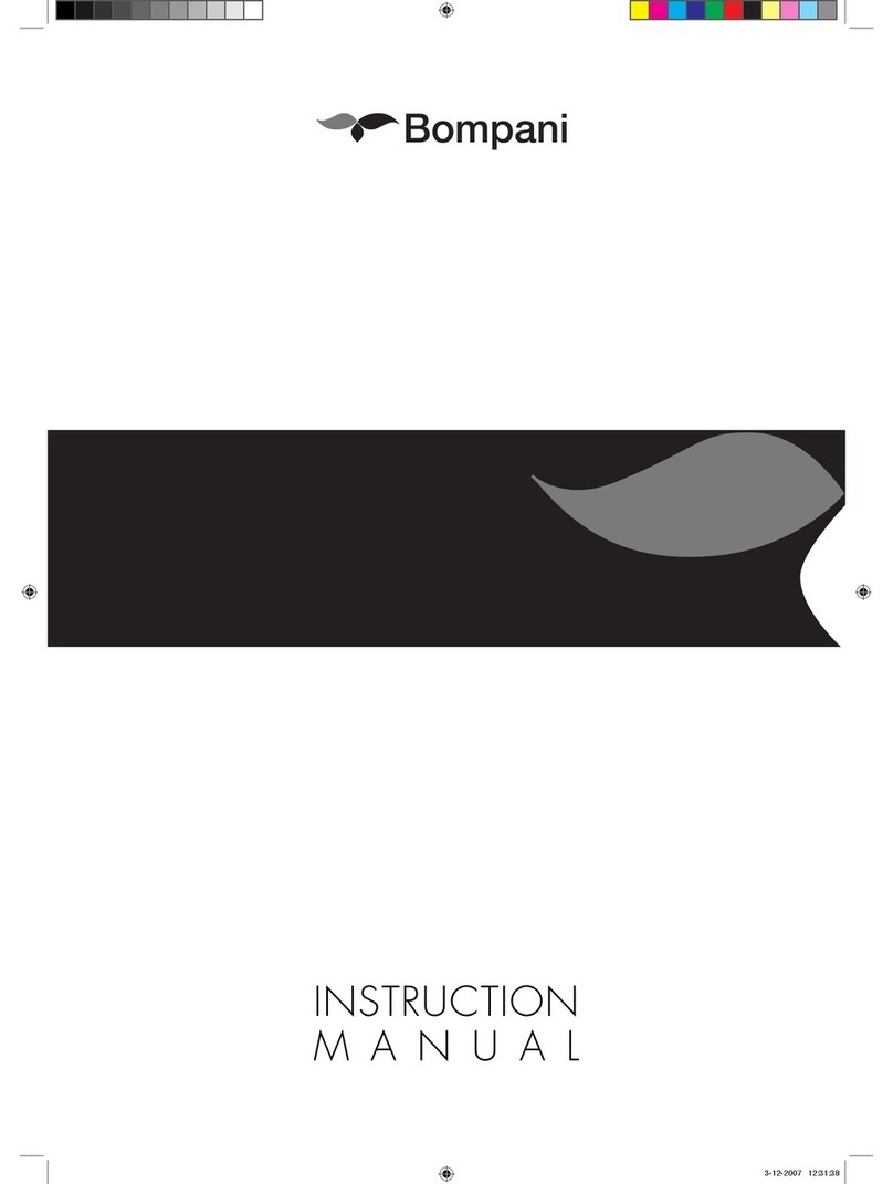 Bompani Oven instruction manual