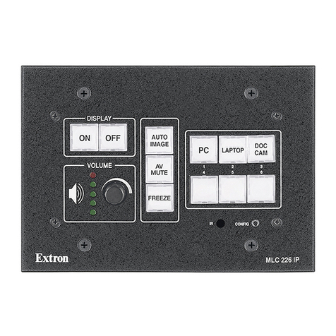 Extron electronics MLC 226 Series User manual