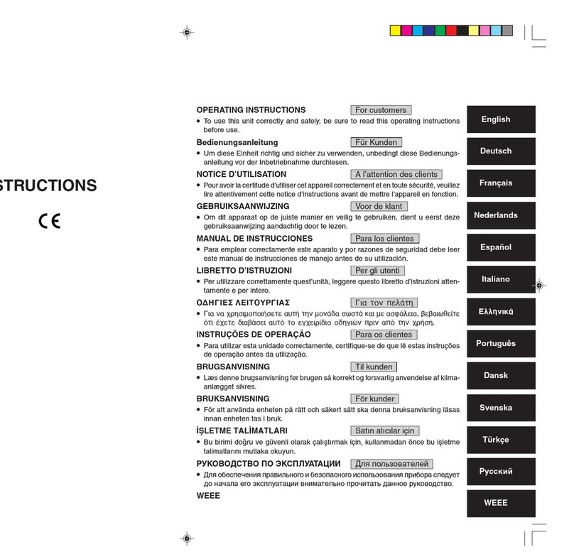 Mitsubishi Electric MFZ-KA25VA User manual