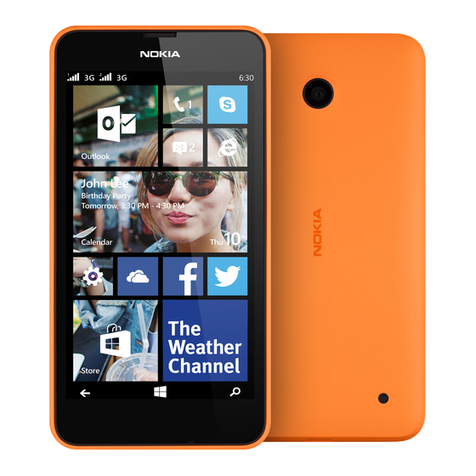 Nokia Lumia 630 User manual Nokia Lumia 630 User manual