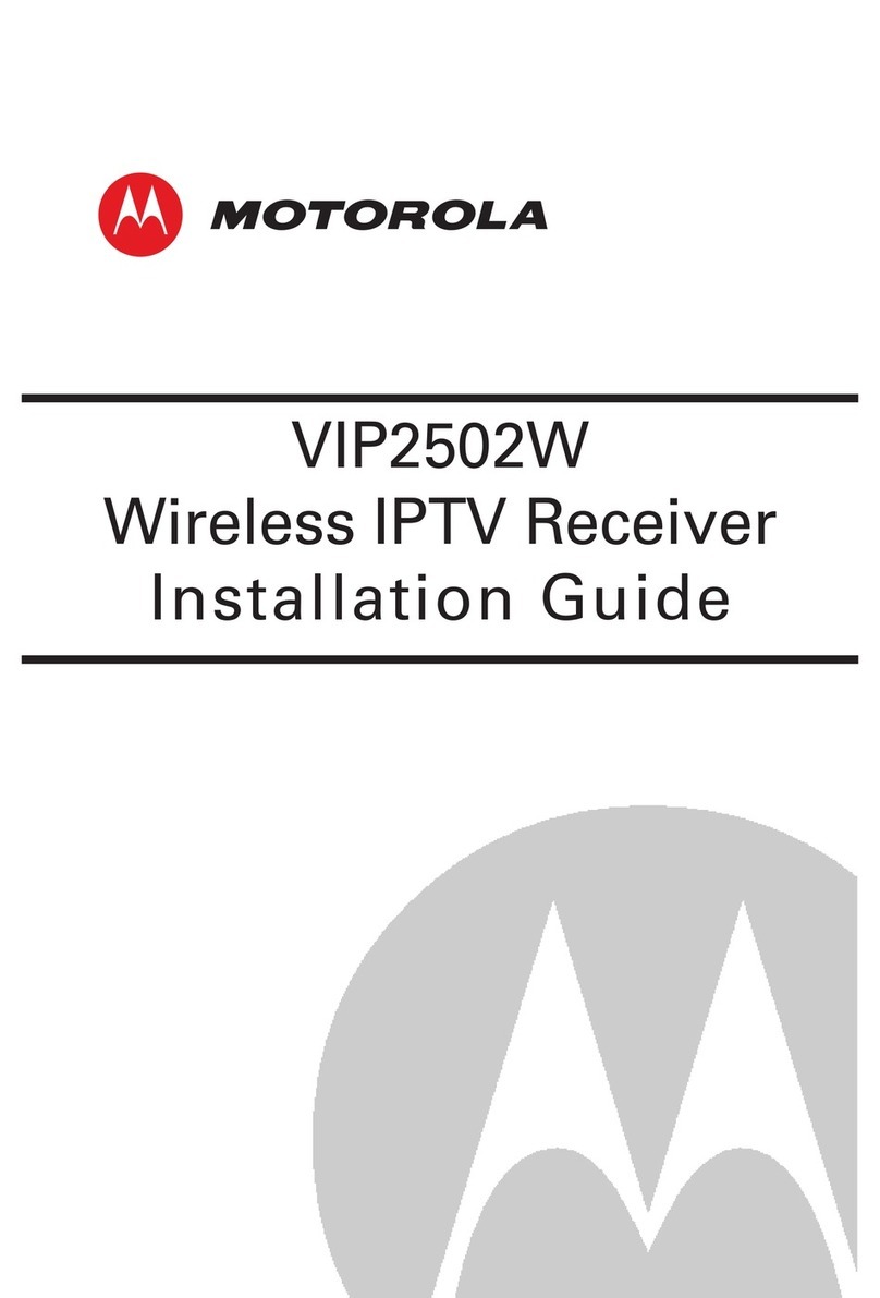 Motorola VIP2502W User manual