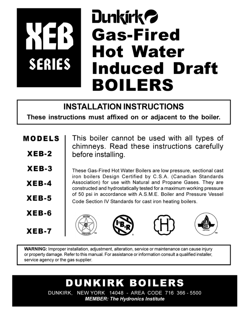 Dunkirk XEB-2 installation instructions