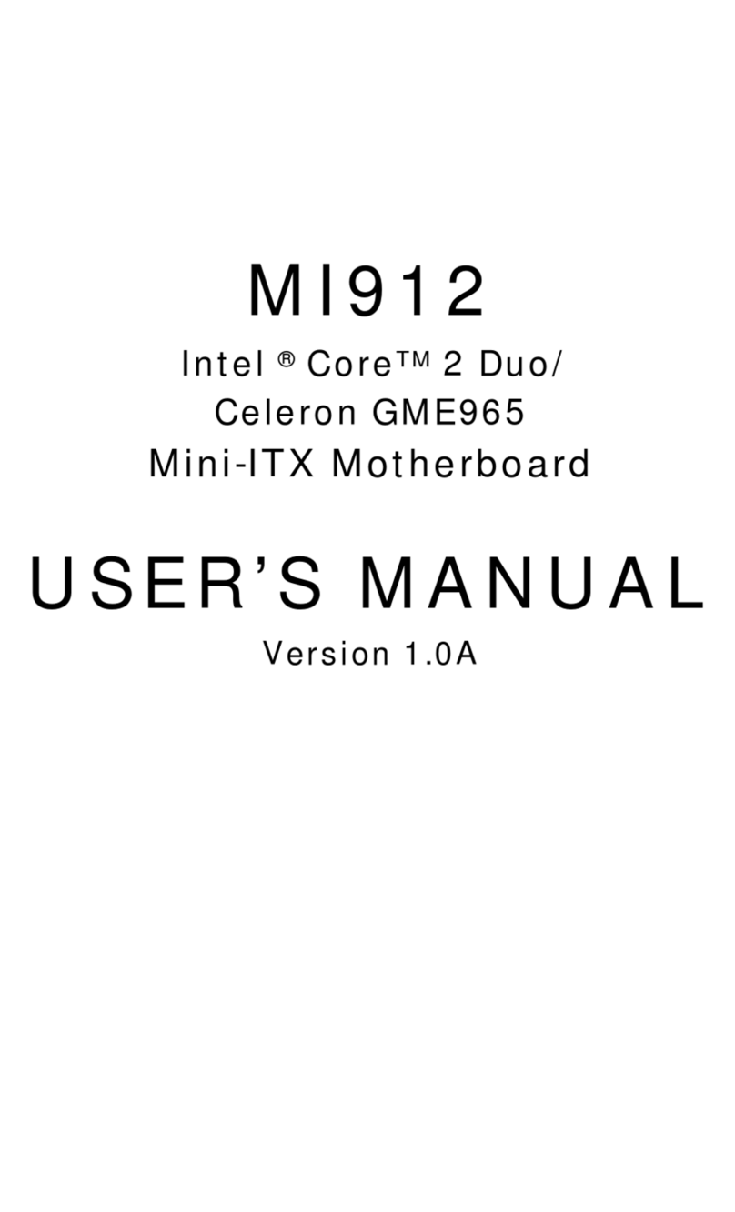 IBASE Technology MI912 User manual IBASE Technology MI912 User manual