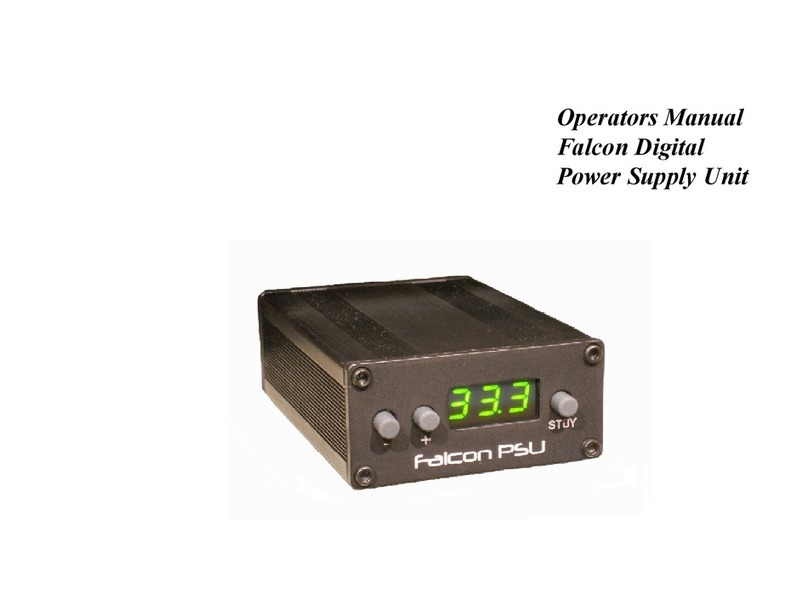 Falcon Digital Power Supply Unit Operator's manual