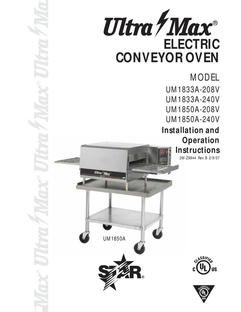 Ultra Max UM1833A-208V Installation and operation instructions
