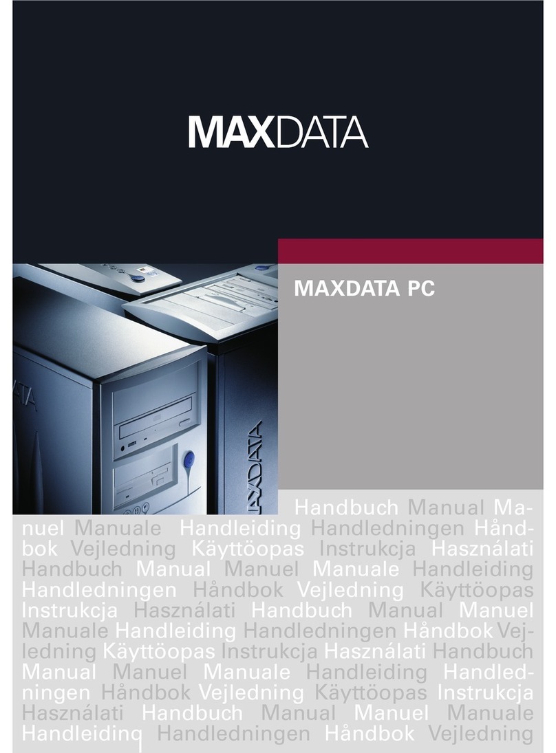 MAXDATA Ultra Small Desktop User manual