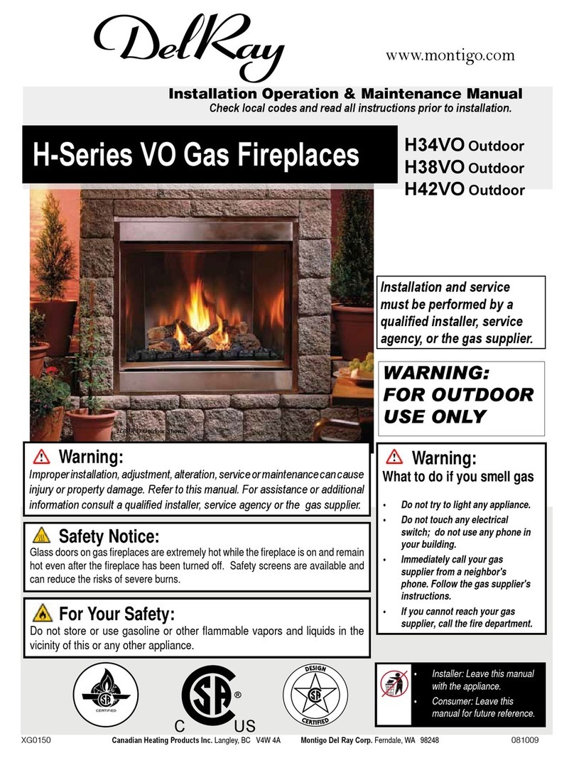 DelRay H34VO Outdoor Installation, operation & maintenance manual DelRay H34VO Outdoor Installation, operation & maintenance manual