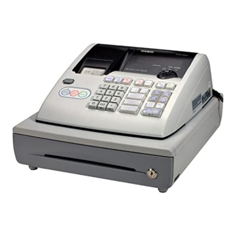 Casio PCR T265 - Electronic Cash Register User manual Casio PCR T265 - Electronic Cash Register User manual