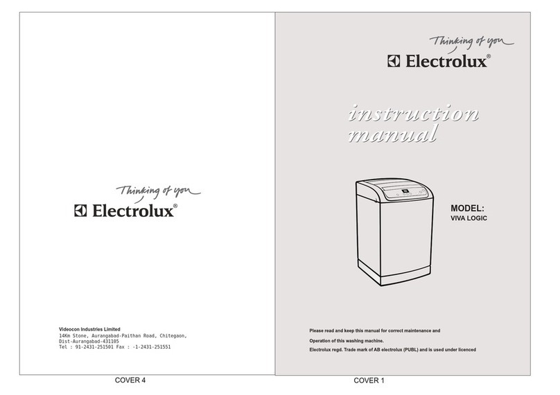 Electrolux VIVA LOGIC instruction manual