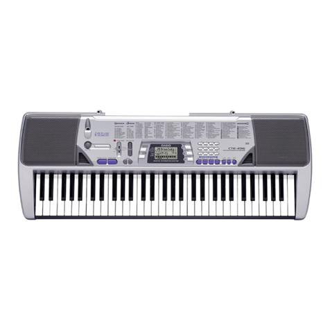Casio CTK-496 User manual