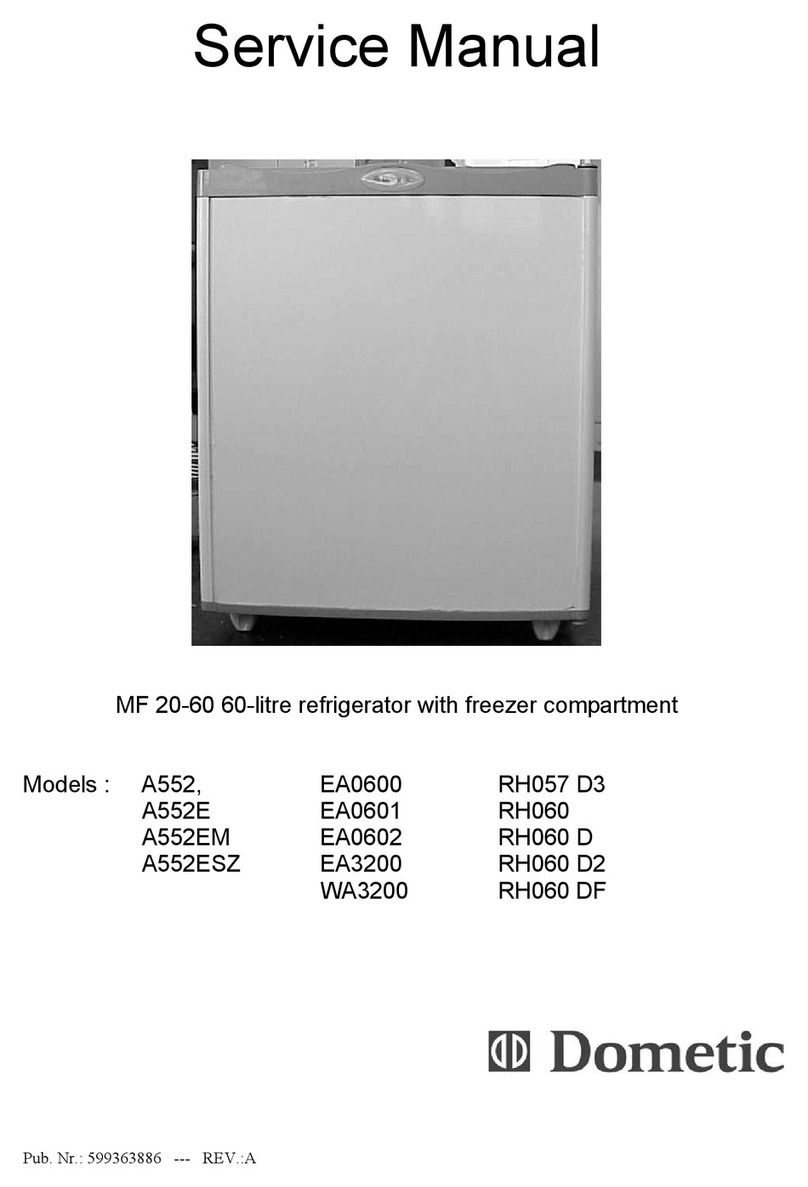 Dometic A552 Service manual