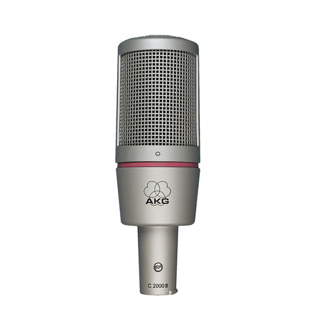 AKG C 2000 B User manual