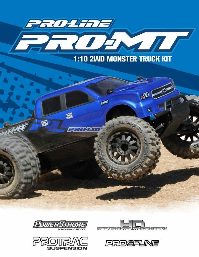 Pro-Line Boats Pro-mt Assembling instructions
