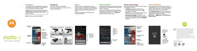 Motorola moto X User manual