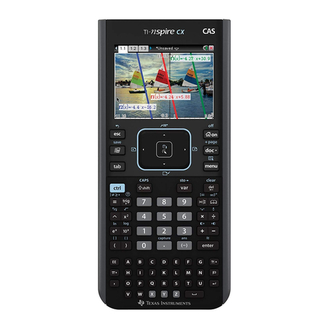 Texas Instruments nspire cx user guide