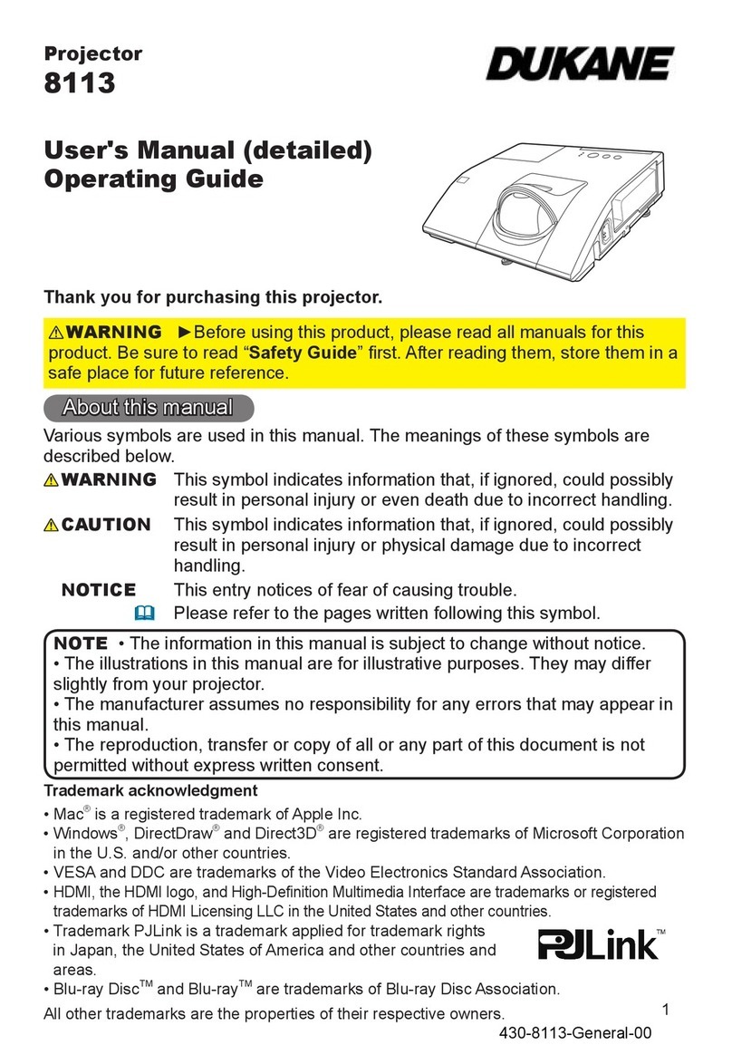 Dukane 8113 User's manual and operating instructions and operating instructions