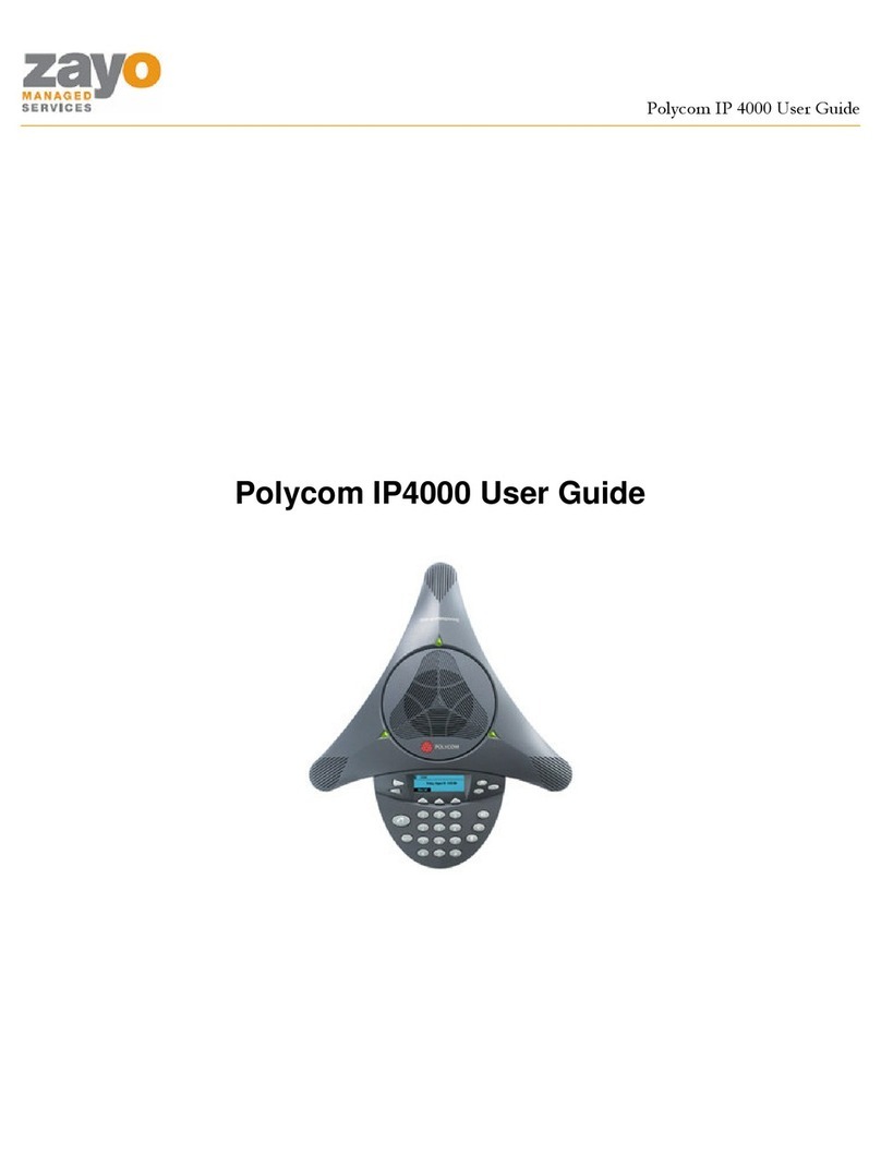 Polycom SoundStation IP 4000 User manual