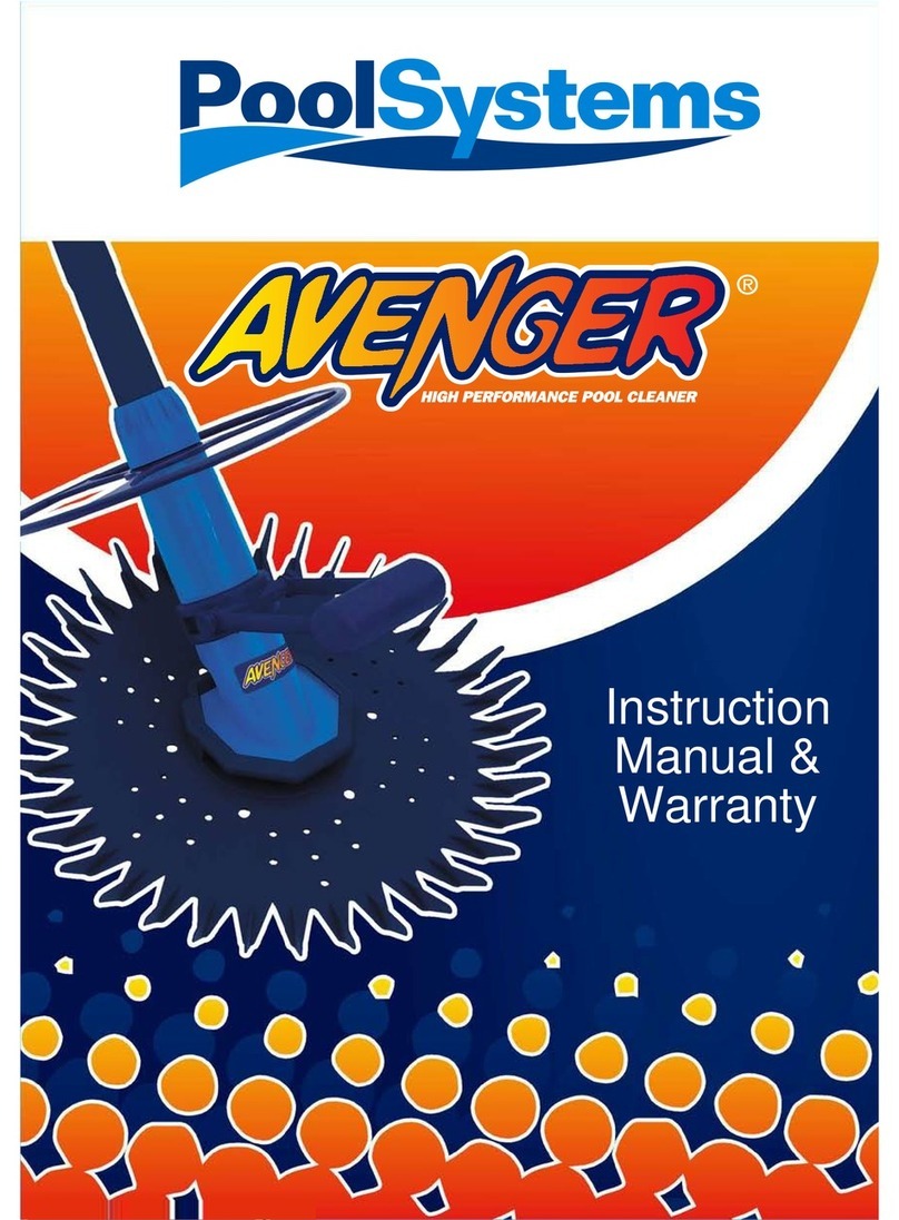 Pool Systems Avenger instruction manual