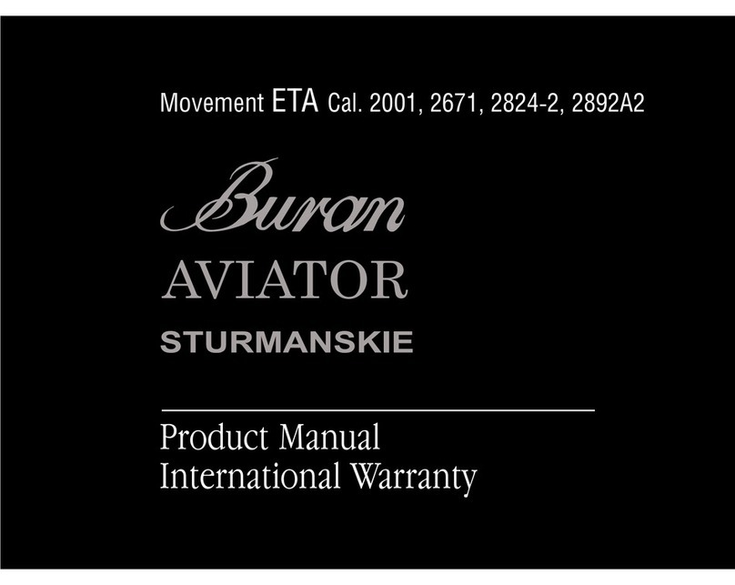 Poljot Automatic ETA 2892A product manual