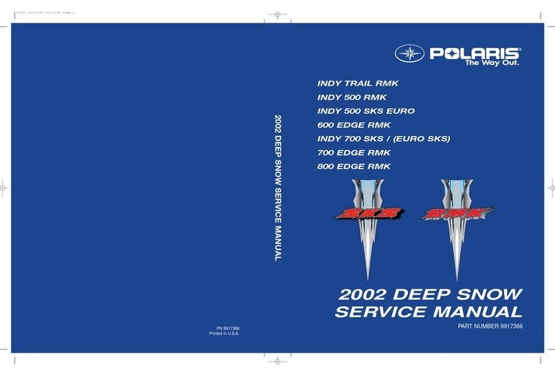Polaris INDY TRAIL RMK User manual