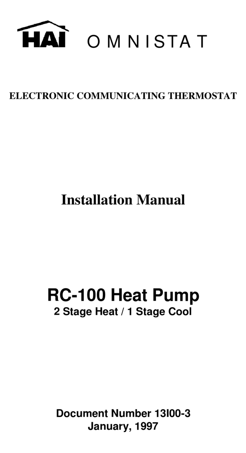 HAI RC-100 installation manual