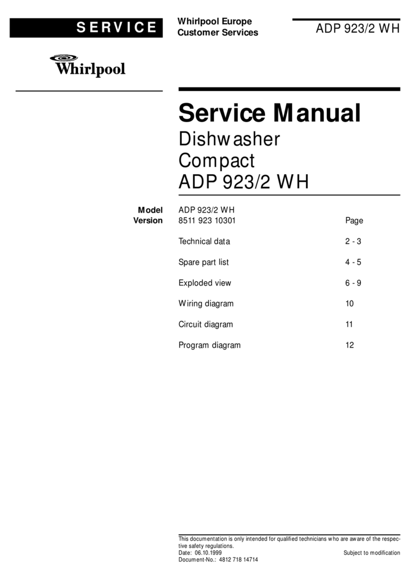 Whirlpool ADP 923/2 WH User manual