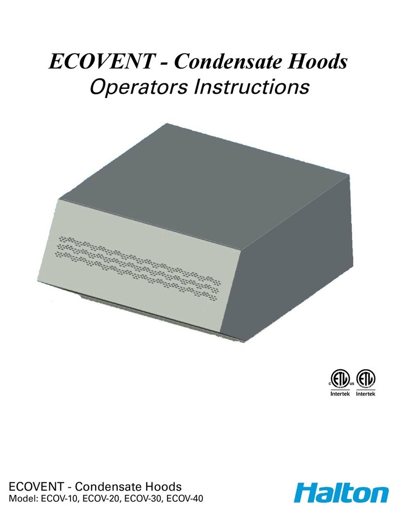 Halton ECOV-10 Specifications