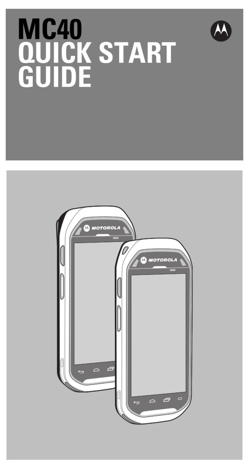 Motorola MC40 User manual