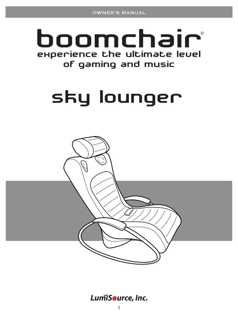 LumiSource Boom Chair owner's manual