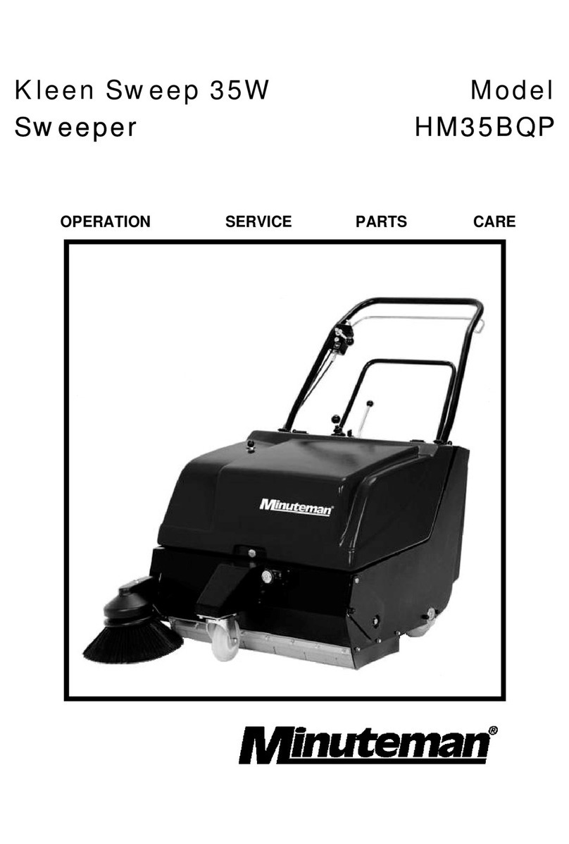 Minuteman Kleen Sweep 35W HM35BQP User manual