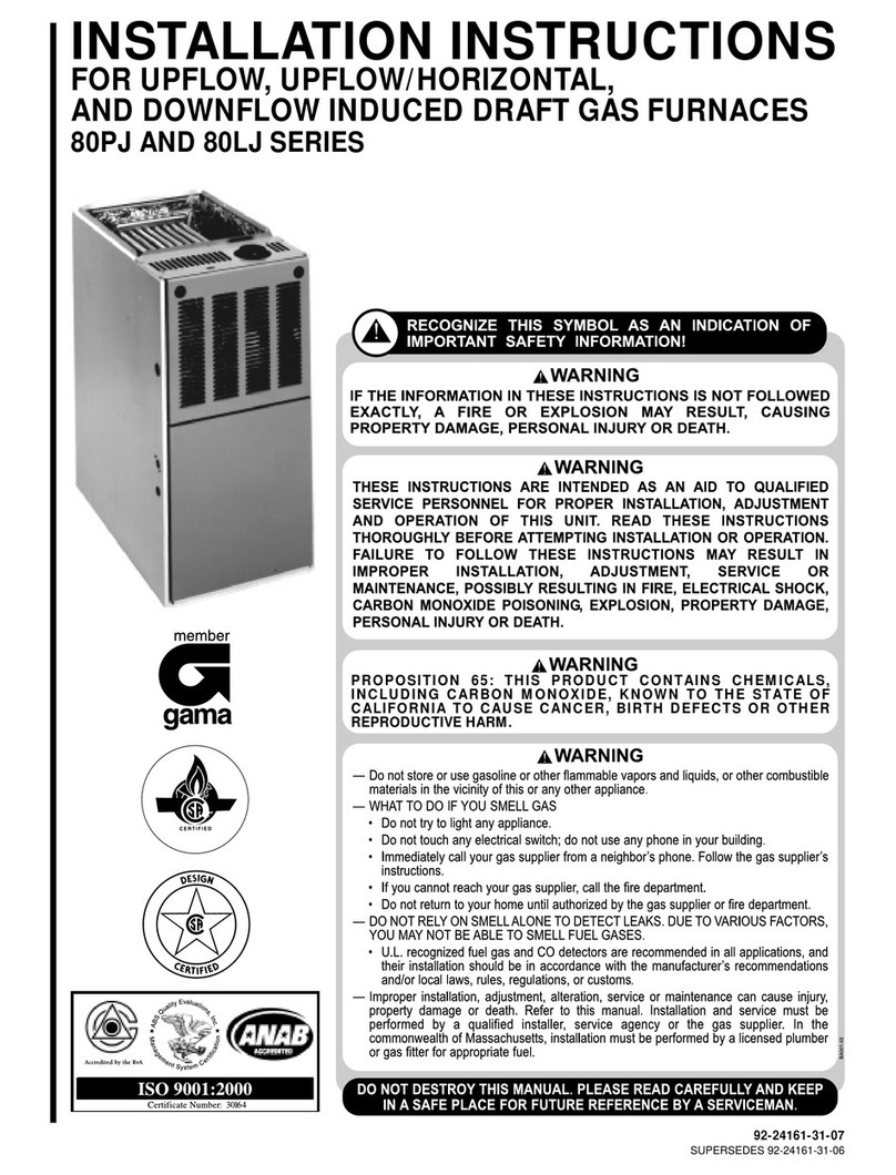 Iceco 80LJ SERIES installation instructions
