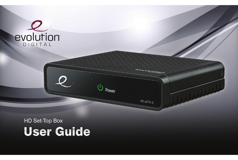 Evolution Digital HD Set-Top Box user guide