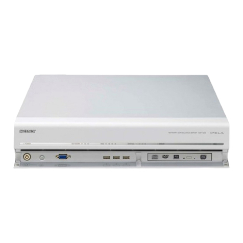 Sony NSR Series User'sguide