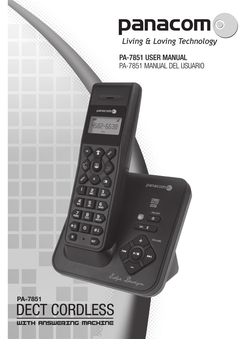 Panacom PA-7851 user manual