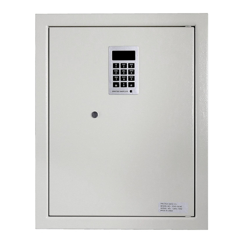 Protex WALL SAFE PWS-1814E user manual