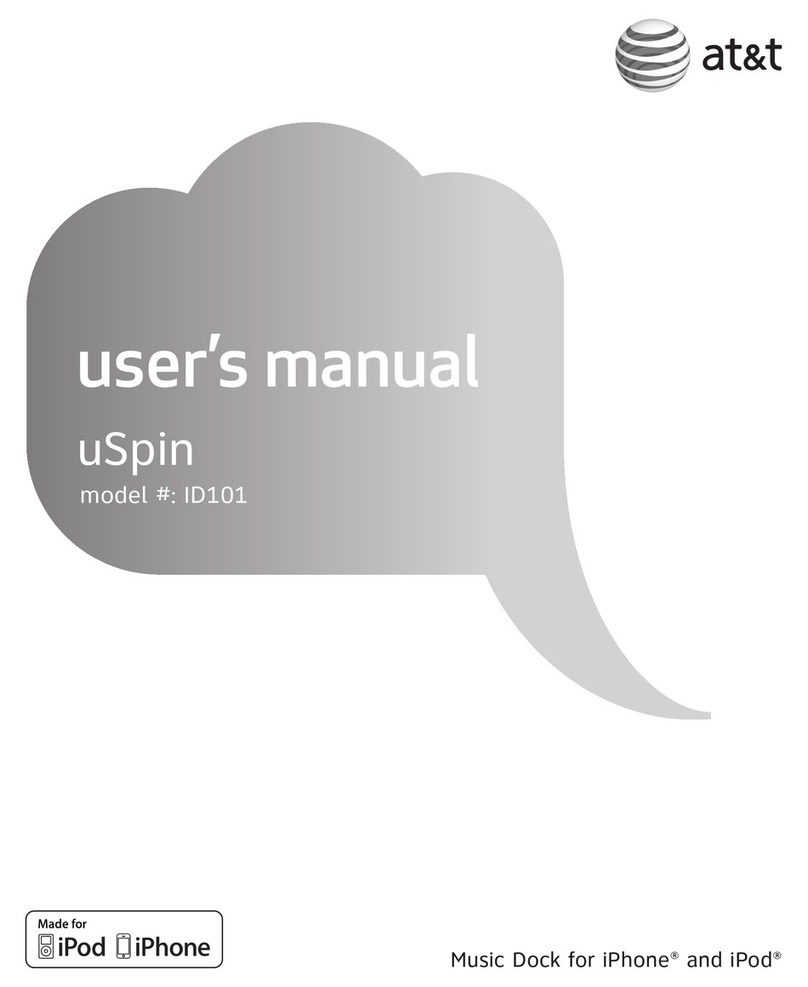 AT&T uSpin ID101 User manual