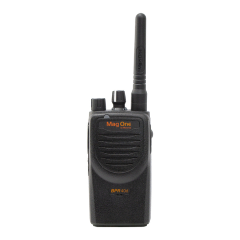 Motorola Mag One BRP 40 User manual Motorola Mag One BRP 40 User manual