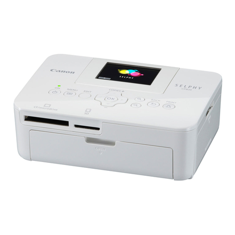Canon Selphy CP820 User manual