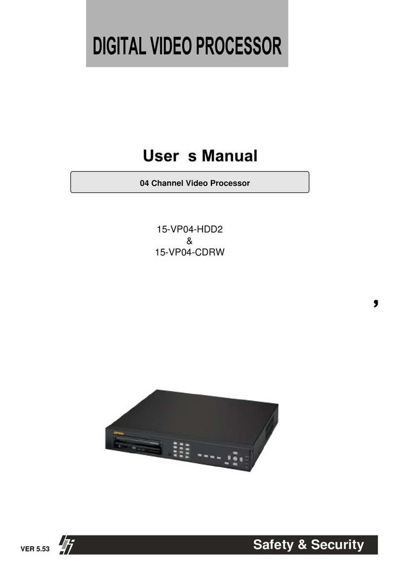 COP Security 15-VP04-HDD2 user manual