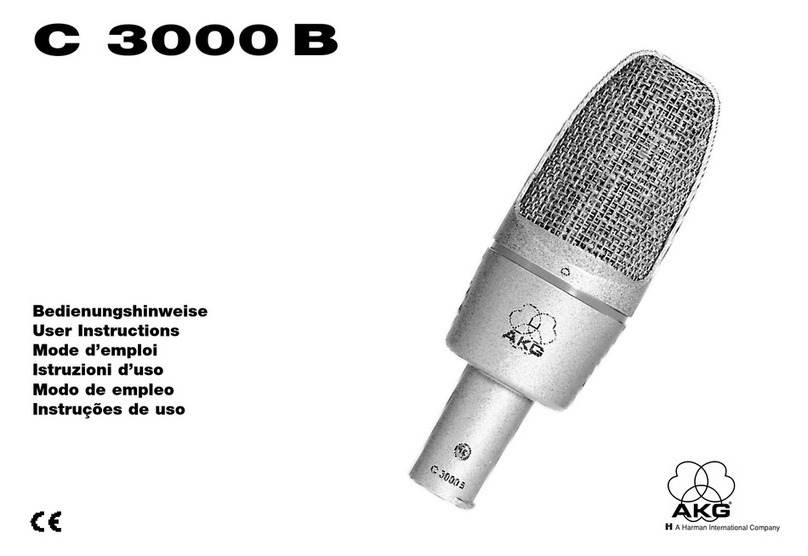 AKG C 3000 B User manual