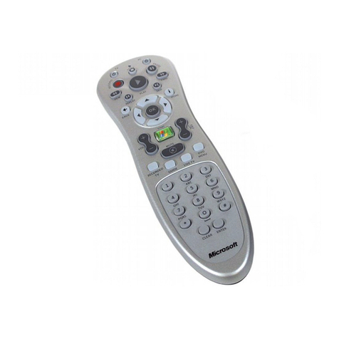 Microsoft Remote Control and Receiver user manual Microsoft Remote Control and Receiver user manual