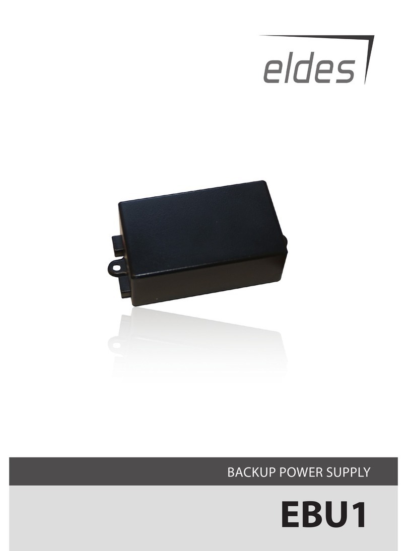 Eldes EBU1 instructions