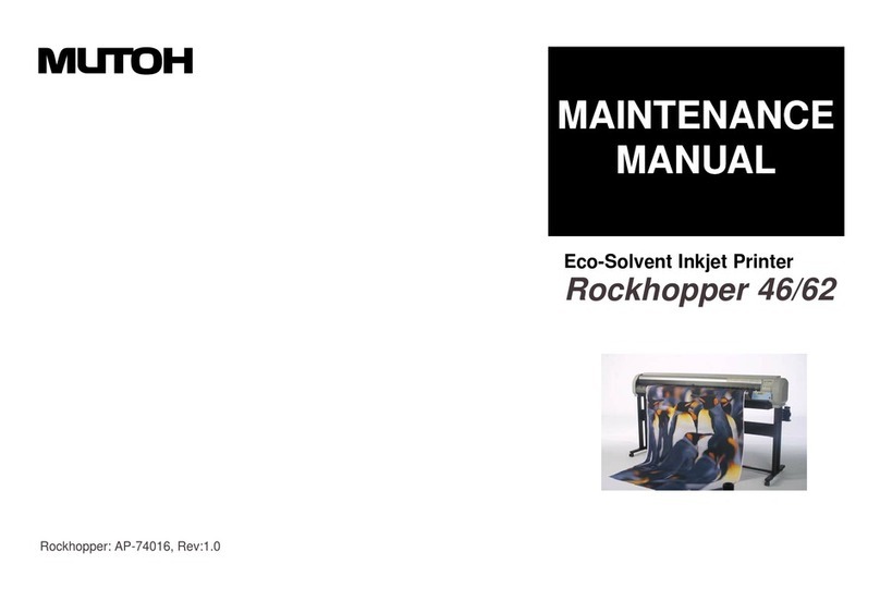 MUTOH Falcon Outdoor 46 User manual
